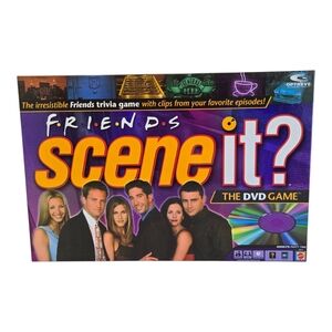 Friends Scene It? DVD Game 2005 ScreenLife **COMPLETE**